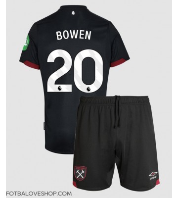 West Ham United Jarrod Bowen #20 Dětské Venkovní Dres 2024-25 Krátký Rukáv (+ trenýrky)